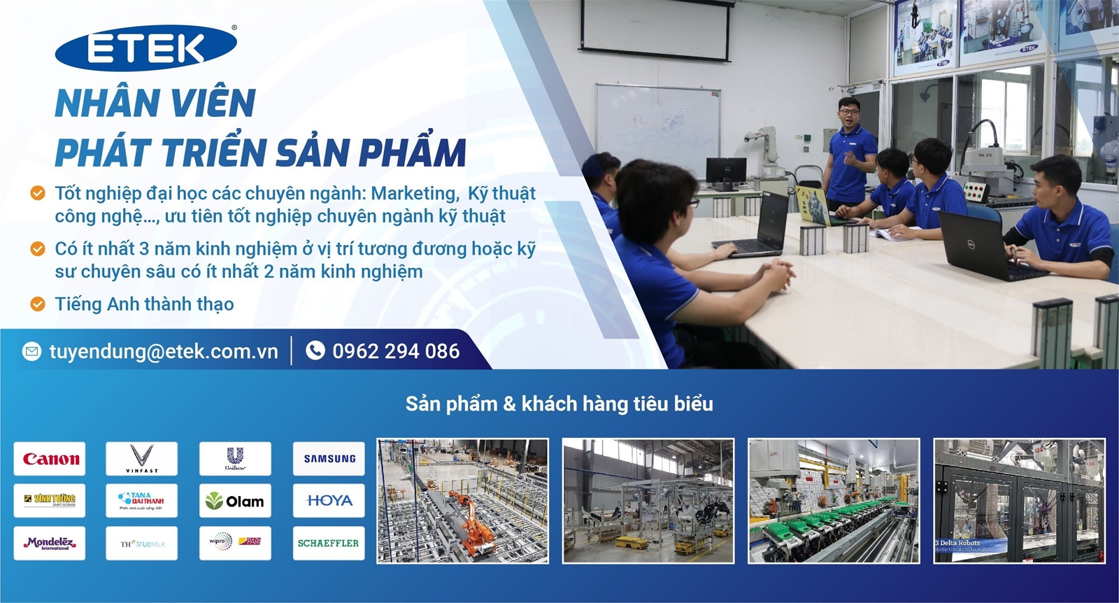 HÀ NỘI - NHÂN VIÊN NGHIÊN CỨU VÀ PHÁT TRIỂN SẢN PHẨM