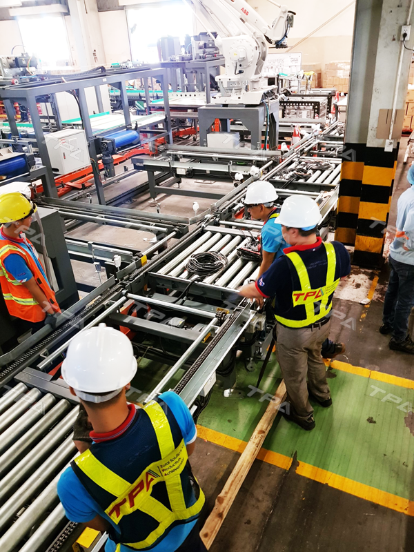 Hình ảnh vận chuyển và setup tại các nhà máy của service – TPA