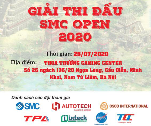 TPA tham gia giải game SMC open năm 2020