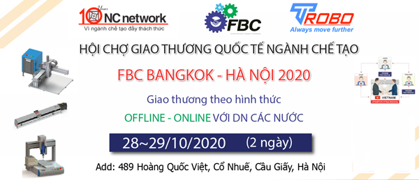 TPA tham gia Hội chợ giao thương quốc tế ngành chế tạo FBC Bangkok- Hà Nội năm 2020 