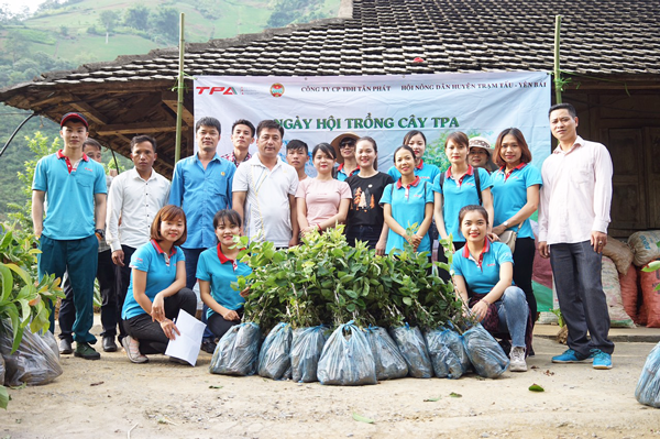 Ngày hội trồng cây TPA “ Green Smile – Trao nụ cười xanh” 
 tại huyện Trạm Tấu, Tỉnh Yên Bái