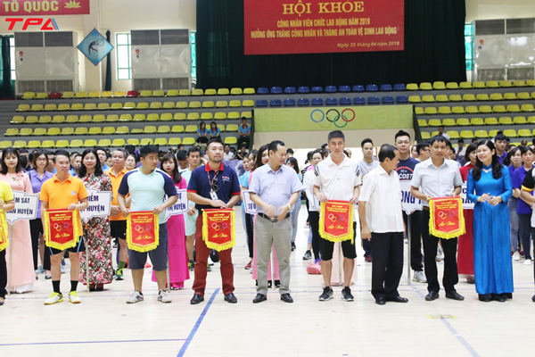 TPA tham gia hội khỏe công nhân viên chức huyện Thanh Trì năm 2019